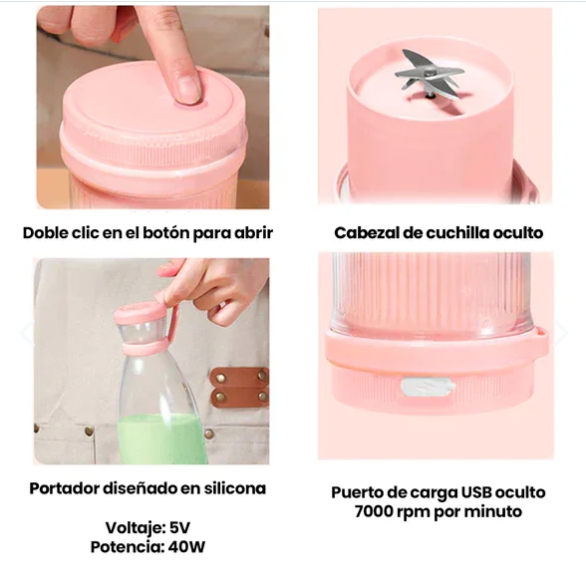 Licuadora Portatil 500ml